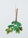 John Lewis Dawn & Dusk Felt Mistletoe Tree Decoration