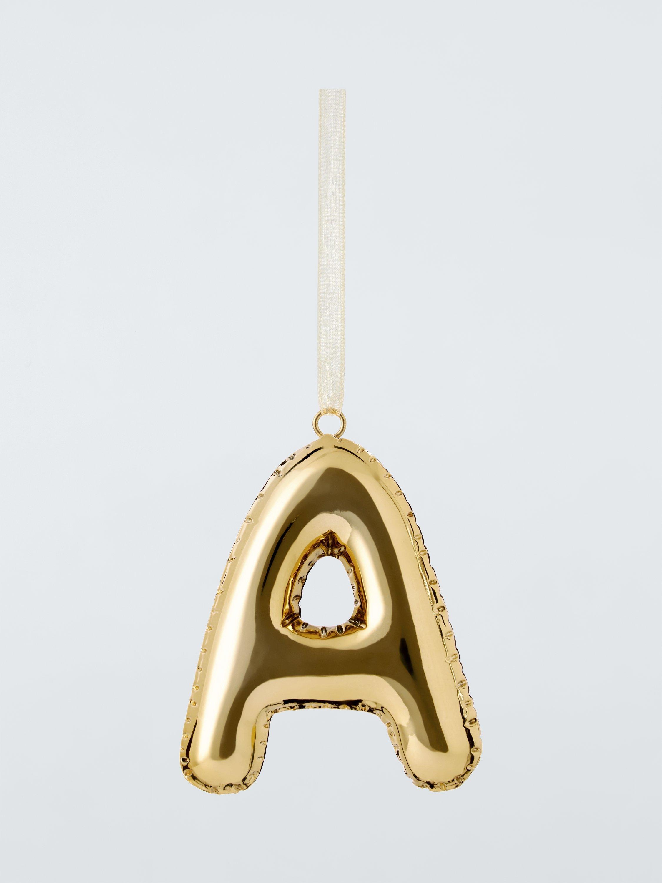 John Lewis Balloon Letter Bauble