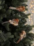 John Lewis Woodland Birds Tree Decorations, Box of 4