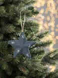 John Lewis Trinket & Treasure Denim Star Tree Decoration