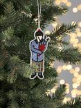 John Lewis Tourism Beaded Bagpiper Tree Decoration