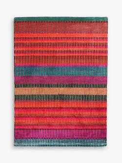 Margo Selby Bridge Stripe Wool Rug, Multi, Multi
