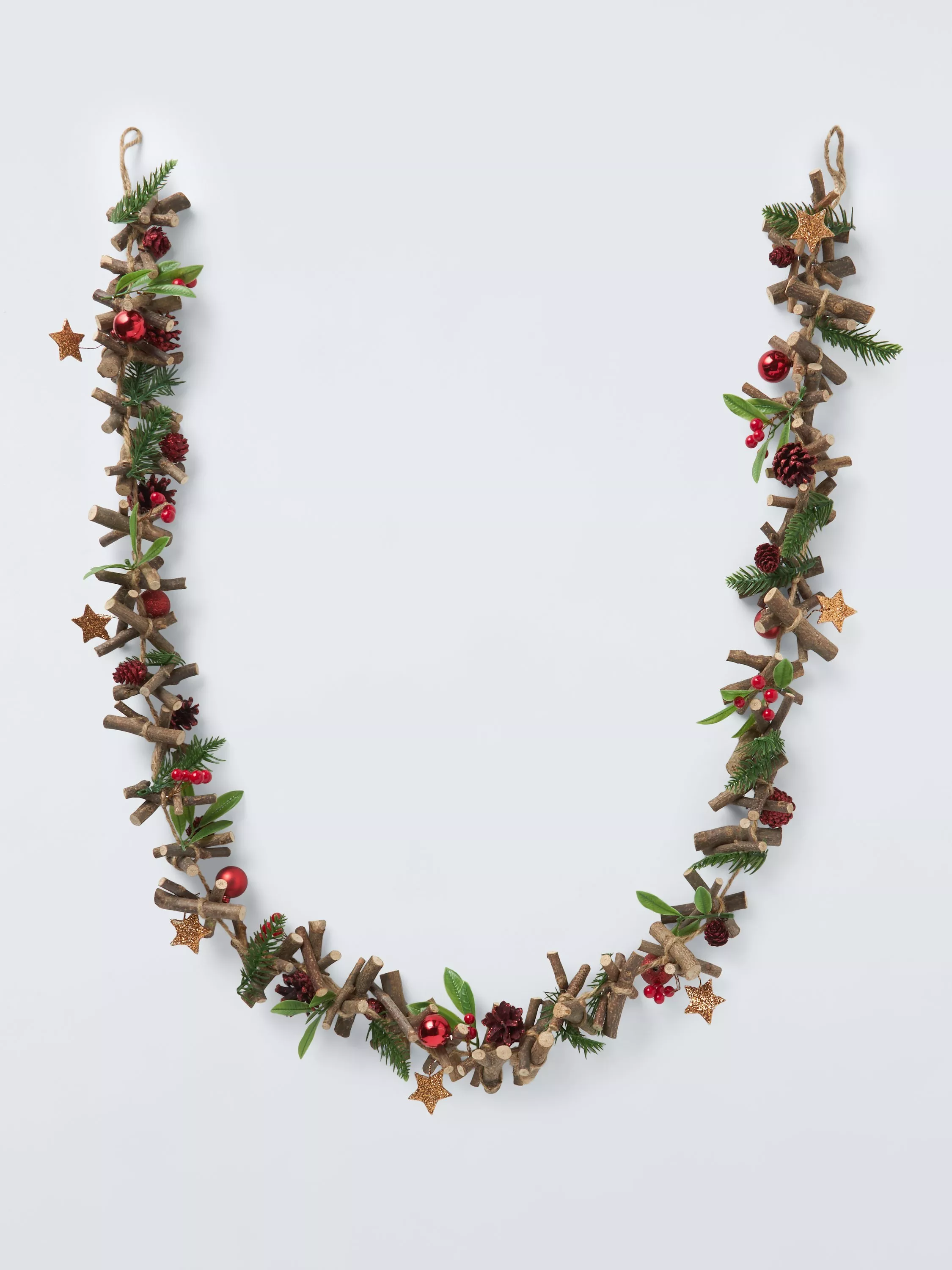 John Lewis Stick Garland, L180cm