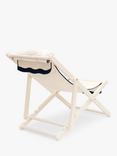 Business & Pleasure Co. Garden Deckchair & Sling, Riviera White