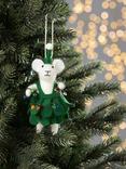 John Lewis Christmas Lights Mouse Felt Tree Decoration