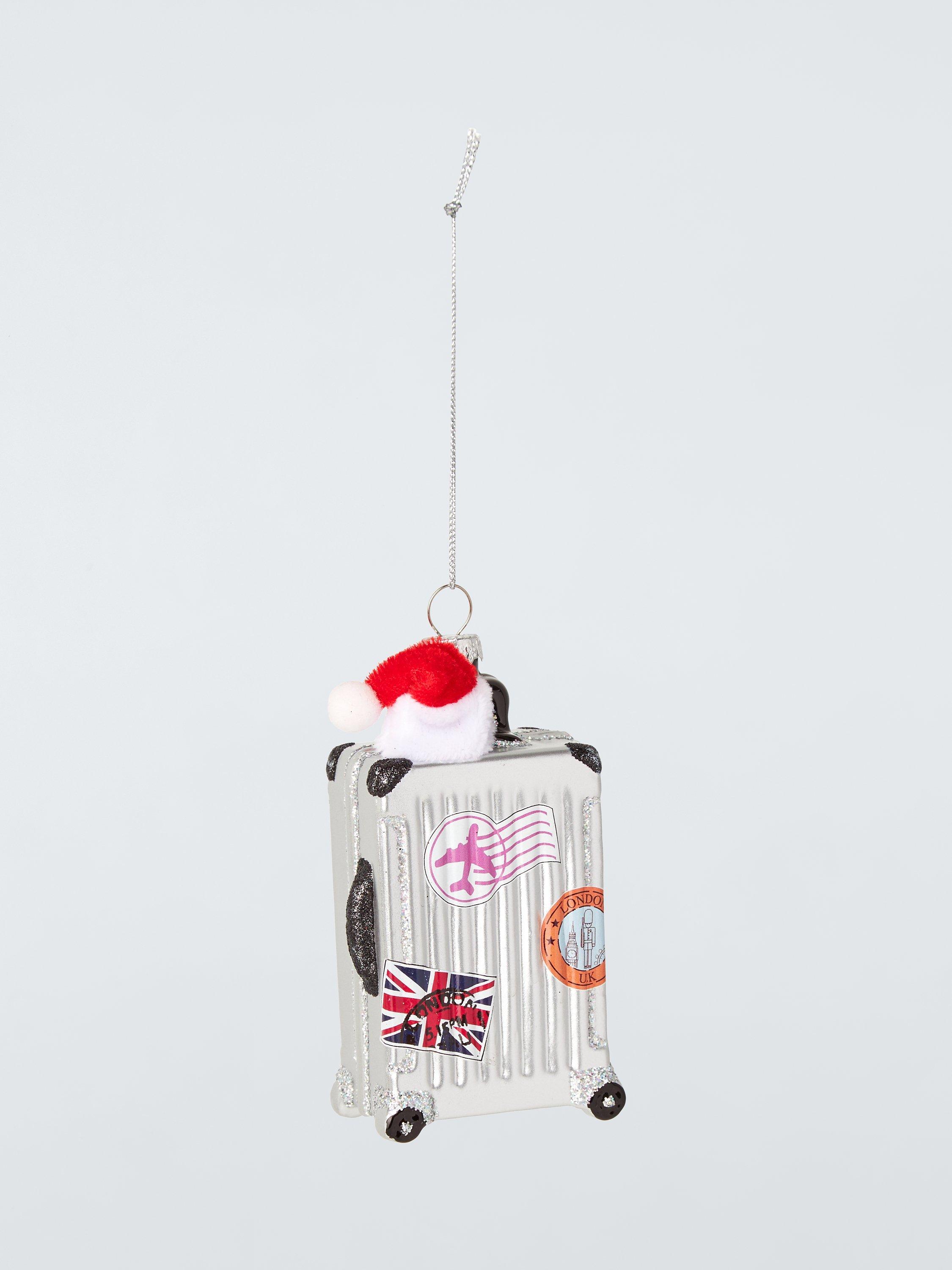 John Lewis Christmas Suitcase Bauble