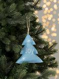 John Lewis Trinket & Treasure Denim Tree Decoration