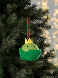 John Lewis King Sprout Knitted Tree Decoration