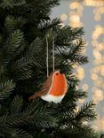 John Lewis Dawn & Dusk Felt Robin Tree Decoration