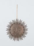 John Lewis Dawn & Dusk Metal Sun Face Tree Decoration