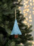 John Lewis Trinket & Treasure Felt Tree Decoration