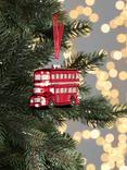 John Lewis Tourism London Red Bus Bauble