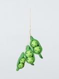 John Lewis Pea Pods Felt Tree Decoration