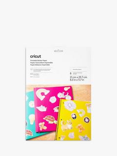 Cricut Printable A4 Sticker Paper, 8 Sheets