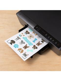Cricut Printable A4 Waterproof Sticker Set - view 2, Transparent