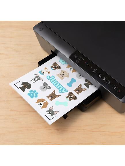 Cricut Printable A4 Waterproof Sticker Set - view 2, Transparent