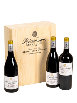 Revelation Les Rouges Wine Crate, 3x 75cl, Multi
