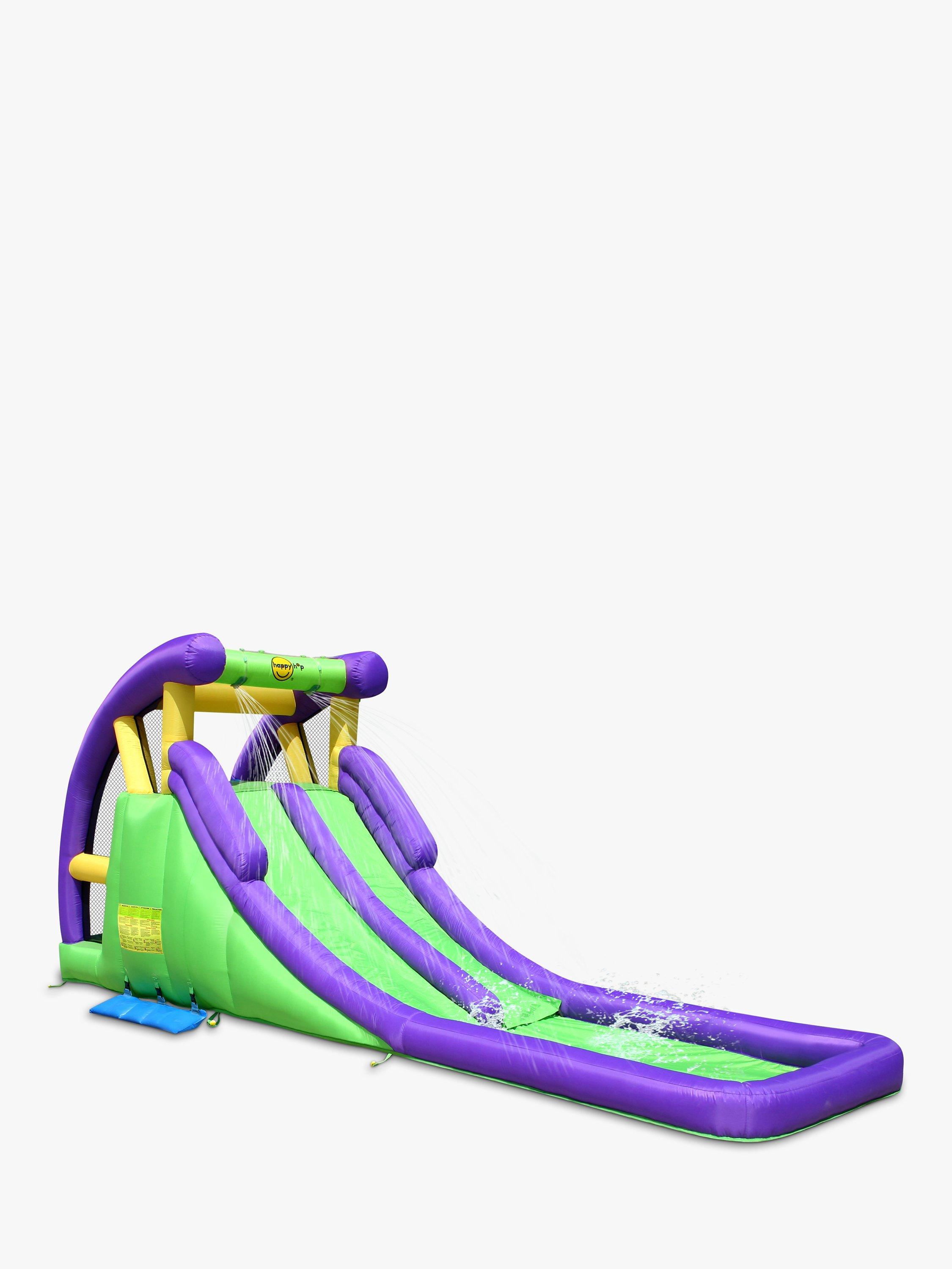 Happy Hop Inflatable Double Water Slide