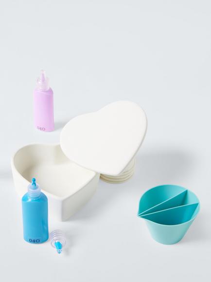John Lewis Pour Your Own Jewellery Box Kit - view 2, Multi