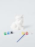 John Lewis Paint Your Own Frenchie Craft Kit