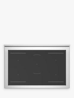 Bertazzoni Master Series 90cm Electric Range Cooker with Induction Hob, Matt White - view 2, Matt White