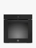 Bertazzoni Modern Series FMOD6115PLB2 60cm Built-In Electric Single Oven, Black Glass