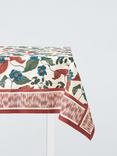John Lewis X Collagerie Jaipur Rose Cotton Tablecloth, 250 x 160cm, Multi