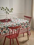 John Lewis X Collagerie Jaipur Rose Cotton Tablecloth, 250 x 160cm, Multi