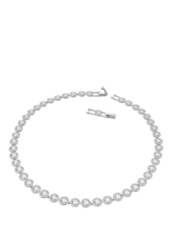 Swarovski Angel Crystal Jewellery Set, Rhodium Shiny - view 2, Rhodium Shiny