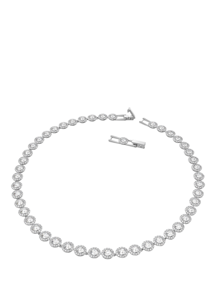 Swarovski Angel Crystal Jewellery Set, Rhodium Shiny - view 2, Rhodium Shiny