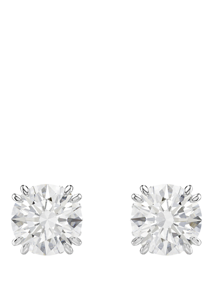 Swarovski Constella Crystal Stud Earrings, Rhodium Shiny, Rhodium Shiny