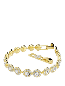 Swarovski Angel Crystal Bracelet, Gold Shiny - view 2, Gold Shiny