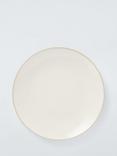 John Lewis Two Tone Stoneware Side Plate, Set of 4, 20cm, Pistachio