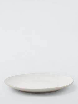 John Lewis Two Tone Stoneware Side Plate, Set of 4, 20cm - view 2, Grey