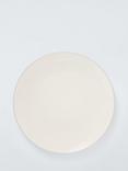 John Lewis Two Tone Stoneware Dinner Plate, Set of 4, 26cm, Blue