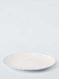 John Lewis Two Tone Stoneware Dinner Plate, Set of 4, 26cm, Blue