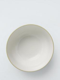 John Lewis Two Tone Stoneware Cereal Bowls, Set of 4, 15.5cm - view 2, Pistachio