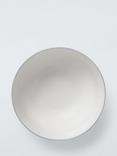 John Lewis Two Tone Stoneware Cereal Bowls, Set of 4, 15.5cm, Blue