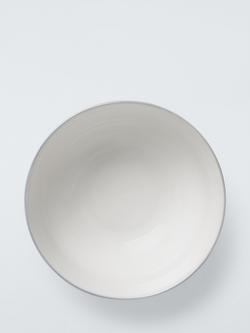 John Lewis Two Tone Stoneware Cereal Bowls, Set of 4, 15.5cm - view 2, Blue