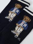 Ralph Lauren West Bear Ankle Socks, Navy