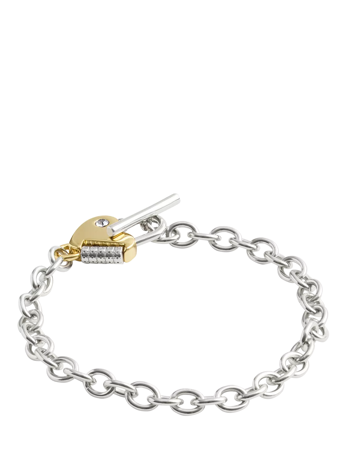 Michael kors chain link padlock bracelet on sale