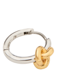 kate spade new york Knot Hoop Earrings, Silver/Gold