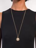 Lauren Ralph Lauren Pearl Crest Pendant Necklace, Gold