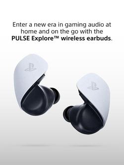 PS5 PULSE Explore Wireless Earbuds, White/Black - view 2, White/Black