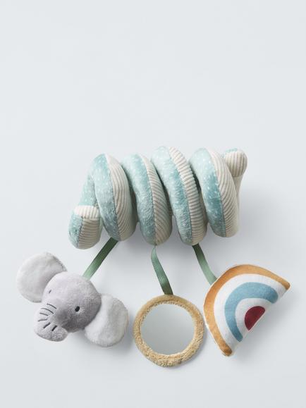 John Lewis Baby Jungle Spiral Soft Activity Toy, Multi