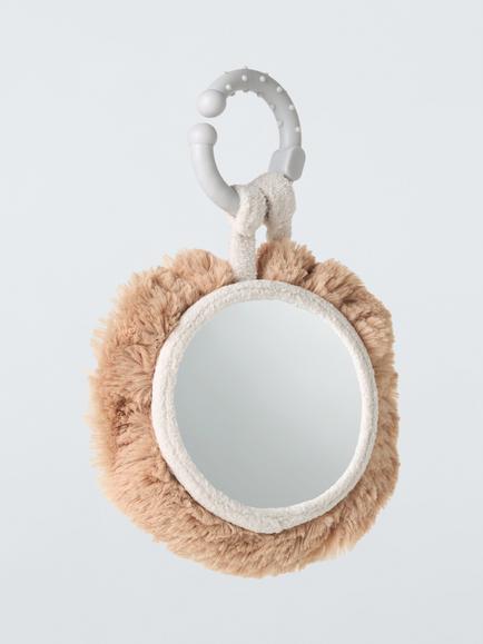 John Lewis Lion Mirror Pram Toy - view 2, Multi