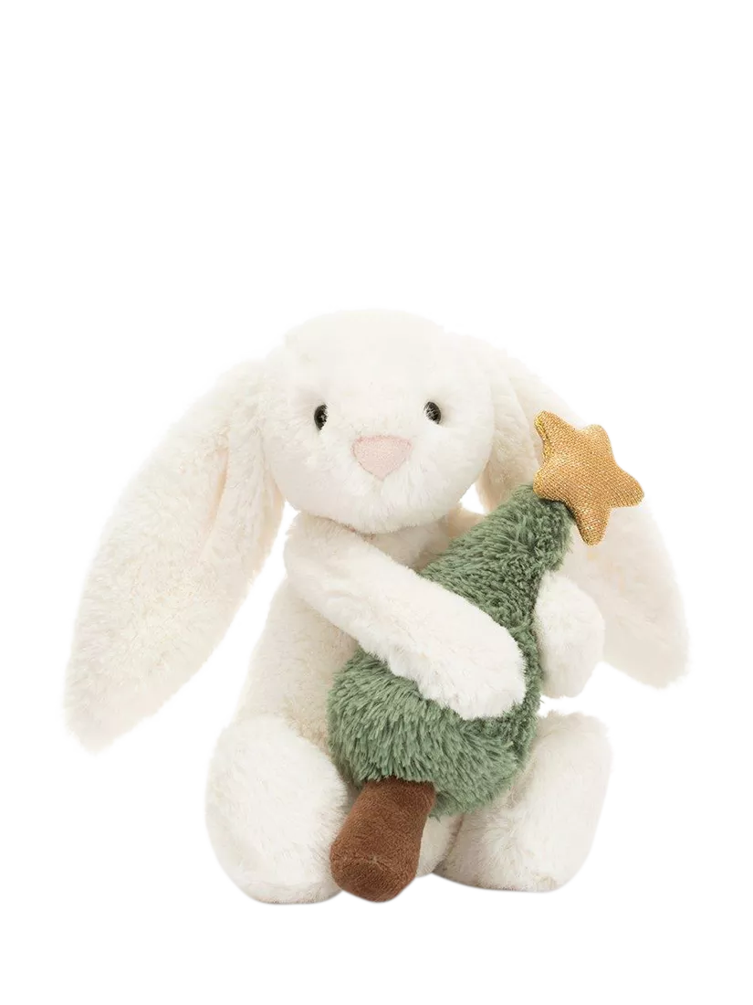 Jellycat Christmas Tree Bunny Soft Toy