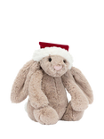 Jellycat Bashful Christmas Bunny Soft Toy, Medium