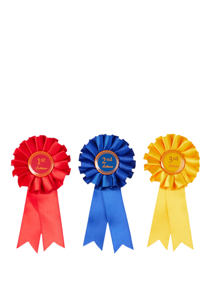 LeMieux Pony Rosettes, Pack of 3, Multi