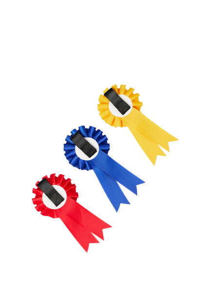 LeMieux Pony Rosettes, Pack of 3 - view 2, Multi